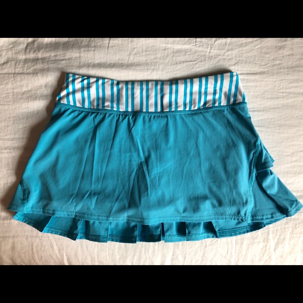 Lululemon Blue Running Skort